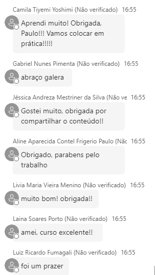 Feedback de participante - Cocred