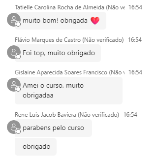 Feedback de participante - Cocred