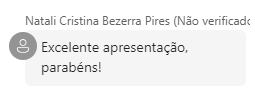 Feedback de participante - SJRP
